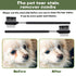 2Pcs Dog Eye Comb Tear Stain Remover Comb, Metal Double-Head Tear Stain Comb for Small Dogs Eye Booger Remover Puppy Cat Grooming Comb for Removin...