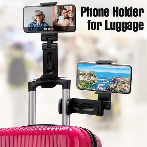 Airplane Travel Phone Holder Mount: Universal in Flight Travel Essentials Phone Mount with 360° Degree Rotation, Handsfree Airplane Phone Holder, ...