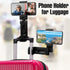 Airplane Travel Phone Holder Mount: Universal in Flight Travel Essentials Phone Mount with 360° Degree Rotation, Handsfree Airplane Phone Holder, ...