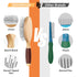Dog Brush, Pin Brush for Dogs, 27mm Extra Long Pin Brush, Dog Grooming Brush for Shedding, Dog Brush for Long Haired Dogs - Beech Wood Material, N...