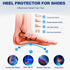 Heel Cups for Heel Pain, Plantar Fasciitis Relief, Heel Inserts for Heel Spurs, Arch Support Shoe Inserts for Women, Achilles Tendonitis Relief Sh...
