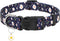 Blue Daisy Dog Collar, Wonderful Pet Gift Collar with Cute Pendants, Adjustable Dog Collar for Small Medium Large Dogs, Flower Dog Collar for Male...