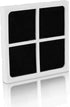 K&J 3-Pack Replacement LG LT120F Air Filters - Fits LT120F and ADQ73214404 Refrigerator Air Filters - Fresh Air Filter 3-Pack