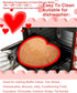 QTECLOR Silicone Heart Shaped Cake Pans, Nonstick Heart Cake Mold, Heart Shaped Baking Pans for Cakes and Brownies, Easy Clean, Freezer, Microwave...