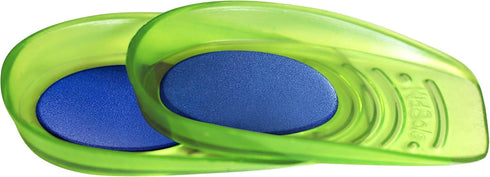 el + Memory Foam Shock Absorbing Heel Cups for Kid's with Sensitive Heels, Heel Spurs and General Foot or Ankle Pain, 2 Pairs, 4 Single Heelcups (...