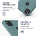 kwmobile Case Compatible with Google Pixel 4a Case - TPU Silicone Phone Cover with Soft Finish - Arctic Night...