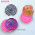 2PCS Car Coaster Molds Diameter 2.5/2.8 inches Round Coaster Silicone Mold Star Pattern Super Glossy Resin Silicone Mold DIY Epoxy Mould Polymer C...