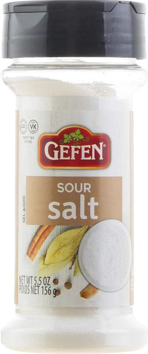 GEFEN Sour Salt, NET WT 5.5 oz (156g)...