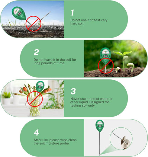 Soil Moisture Meter, Plants Moisture Meter, Plant Water Meter for Indoor/Outdoor Plants? Hydrometer for Plants?Green?...