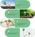 Soil Moisture Meter, Plants Moisture Meter, Plant Water Meter for Indoor/Outdoor Plants? Hydrometer for Plants?Green?...