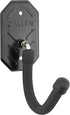 Allen Company - Rifle Wall Mount Coated Hooks with Metal Mounting Plate - Home Long Gun Rack - 2 Wide Hooks Per Pack...