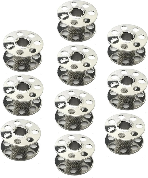 Bequilter 20 Pack Metal Bobbins Compatible with Bernina Sewing Machines Artista, Aurora, Activa & Virtuosa # 0115367000-B Alt# 0015367200......