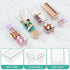 WOWBOX 6 Pack Clear Drawer Organizer Set, Acrylic Drawer Storage Trays, Storage Bins for Makeup, Cosmetics, Jewelries, Utensils, Gadgets, Office...