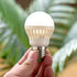 5V 6V Screw Medium Base LED Light Bulb For 5 Volt 6 Volt Battery Power Source Warm White 3000K DIY Project Bike Bicycle Go Kart Parade Float Carni...