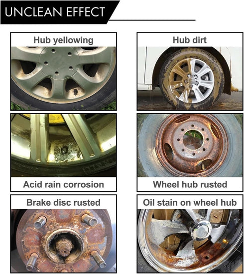 ?????????? Brake Bomber Wheel Cleaner Powerful Wheel Cleaner,Bronze Bomber Non-acid Wheel Cleaner Spray,Perfect for Cleaning Wheels and Tires,on A...