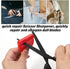 2pcs Scissor Sharpener Tool, Handheld Small Sharpening Scissors Tool Fabric Hair Scissors Sharpener Scissors Sharpening Accessories for Repair Qui...