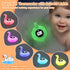 Baby Bath Thermometer with Colorful Lights, Rechargeable Bath Thermometer Baby Safety, Swan Baby Bath Temperature Toy, BPA-Free Baby Bathtub Water...