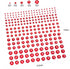 PHOGARY Self-Adhesive Rhinestone Sticker 3375 Pieces Crystal in 5 Size 15 Colors Bling Craft Jewels Gem Stickers for Crafts, Body, DIY Nails, Fest...