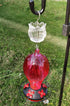 Glass Ant Moat for Hummingbird Feeder - 3 OZ Clear Tulip Insect Guard with Large Capacity...