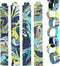 Talking Tables Blue Paper Chain Party Decorations - 100 Pack | Marble Print for Christmas, New Year's, Birthday, Kids Arts and Crafts Activities...