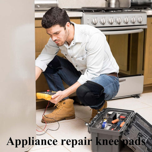 Men/Women Knee Pads for Cleaning,House Work,Scrubbing Floors,Gardening kneepad for Roofing Carpet Installations Welding,Adjustable Flooring Knee P...