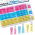 smseace 230PCS Heat Shrink Bullet Connectors Assortment Kit 22-10AWG Waterproof bullet connectors Heat Shrink Female&Male Bullet Butt connector fo...