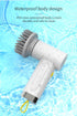 Electric Spin Scrubber with Dual Speed,3000mAh,IPX6 Waterproof,Cordless Power Cleaning Brush with 3 Heads,Perfect for Cleaning Bathroom,Tile,Cars,...