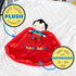 Kids Preferred DC Comics Superman Lovey Security Blanket, Soft Huggable Dark Knight Plush Lovey Toy for Baby and Infant Boys and Girls, Textured B...