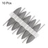 10pcs Rubber Polishing Bit Silicone Buffing Wheels 120 Grit 10mm Dia Mounted Grinding Head for Electric Grinder Rotary Tool, Tapered Shape...