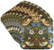 3dRose CST_219390_2 William Morris Strawberry Thief Pattern Soft Coasters (Set of 8)...