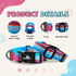 Jacquard Dog Collar, Adjustable Pet Dog Collar for Medium Dogs with Quick Release Buckle, Durable Breathable &Fade Resistant Dog Collar for Medium...