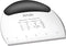 1 pcs Dough Pastry Scraper Chopper/Stainless Steel Dough Scraper Cutter with Ergonomic Rubber Non-Slip Grip/Dough Scraper Cutter/Pro Pastry Pizza ...