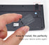 2PCS Keyboard Stand Replacement Tilt Feet Legs Clips for Logitech K120 MK120 USB Wired Keyboard...