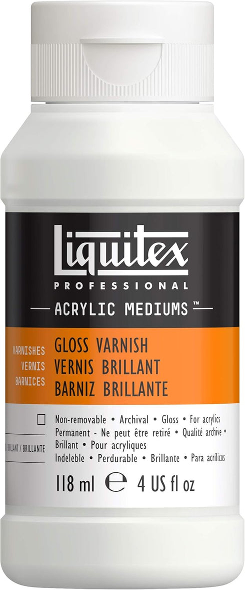 Liquitex Professional Gloss Varnish, 118ml (4-ozl...