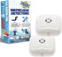 2 Pack Water Leak Detector - 95 dB Flood Detection Alarm Sensor for Bathrooms, Basements, Laundry Rooms, Garages, Attics and Kitchens by Mindful D...