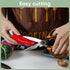 Garden Flower Scissors, Multi-functional Pruning Gardening Scissors Floral Shears, Strong Pruner for for Flowers, Fruit,Branches, Potted Landscape...