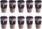 ARTIBETTER 100pcs Wooden Buttons Coffee Cup Design Sewing Button Decorative DIY Wood 1.5cm 2 Hole Button for Sewing Scrapbooking Oval Craft Embell...
