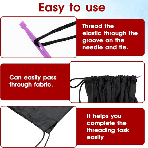 5pcs That Purple Thang Sewing Tools with Bag, Multifunctional Sewing Accessories for Sewing Craft Projects, Quilting Supplies for Sewing Kit Proje...