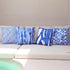 18 x 18 Inches Outdoor Waterproof Throw Pillow Covers, Outside Water Resistant Square Cushion Cases for Patio Lawn Balcony Couch Sofa, Pack of 4, ...