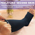 NEWZILL Compression Socks for Women & Men Circulation 20-30 mmHg, Graduated Open Toe, Cotton Compression Socks for Nurses Beige...