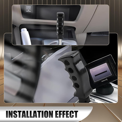 Pack-1 Car Manual Transmission Gear Shift Tip Kit, Knife Grip Handle Shift Knob, Automobile Interior Supplies, Universal for Most Cars, Trucks and...