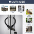 19.7" Secure Black Refrigerator Lock with Keys Childproof Cable Lock for French Door Fridge & Kitchen Cabinet 1-Pack...