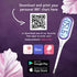 iProven Basal Body Thermometer with Backlight & Big Digits, 1/100 Degree High Precision, BBT for Ovulation Tracking, 30 Memory Recall, Accurate Fe...