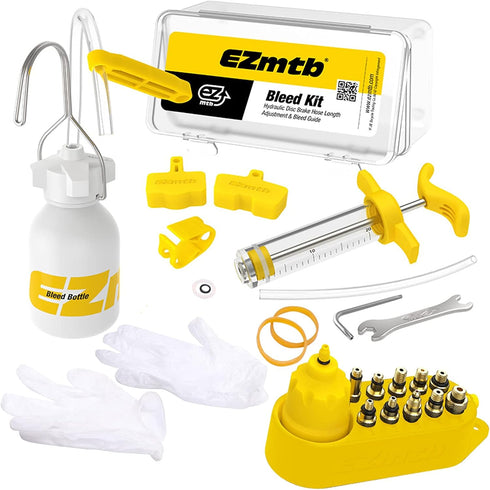 Brake Bleed Kit Bicycle Hydraulic Disc Brake Oil Mineral for Shimano, MAGURA, TEKTRO, SRAM Series Bike Brake Repair Tools...