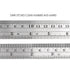 ZZTX Heavy Duty 100% Stainless Steel Ruler Set 12 Inch (30 CM) + 6 Inch (15 CM) Metal Rulers Kit - Perfect Straight Edge for Easy Measurements...