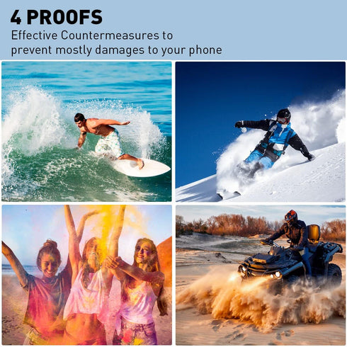 AICase Waterproof Case for iPhone 13 Pro max(6.7") with MagSafe Support Snowproof,Dustproof and Shockproof, IP68 Certified Full Body Protection Fu...