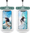 JOTO IPX8 Floating Waterproof Phone Holder Pouch, Float Universal Waterproof Case for iPhone 14 13 12 11 Pro Max XS XR 8 7 Galaxy Pixel Up to 7", ...