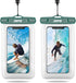 JOTO IPX8 Floating Waterproof Phone Holder Pouch, Float Universal Waterproof Case for iPhone 14 13 12 11 Pro Max XS XR 8 7 Galaxy Pixel Up to 7", ...