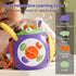 Baby Busy Learners Activity Cube Montessori Toddler Toys for 1-3 Year Old,17-in-1 Travel Activities Educational Learning Baby Toys for 6 12 18 Mon...