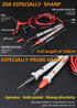 DARKBEAM Multimeter Test Meter Leads with Banana Plug Digital Clamp Tester Voltmeter Probe Test Probes Leads for Multimeter Electronic Test Leads ...
